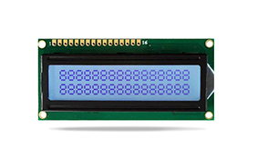 JXD1602A-S字符液晶 STN 灰屏蘭字